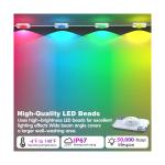 RCUICA 500FT Music Sync Outdoor Christmas Lights