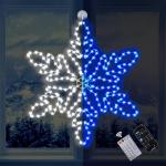 LiuZpatial 36" LED Snowflake Lights with Music Sync
