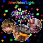 Multicolor 137ft Solar Christmas Lights with Music
