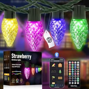 Smart C9 RGB String Lights with Music Sync