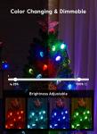 C9 RGB LED Christmas Lights with Music Sync