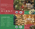 Musical Multi-Color Christmas Lights - 25 Songs