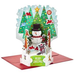 Pop-Up Christmas Card with Lights and Music