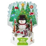 Pop-Up Christmas Card with Lights and Music