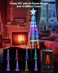 Smart Music-Sync LED Christmas Tree Lights