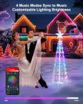 Smart Music-Sync LED Christmas Tree Lights