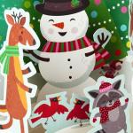 Pop-Up Christmas Card with Lights and Music