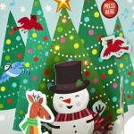 Pop-Up Christmas Card with Lights and Music