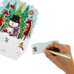 Pop-Up Christmas Card with Lights and Music