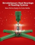 Musical Rotating Christmas Tree Stand with Remote