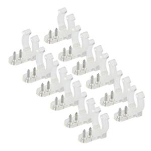 200PCS LED Rope Light Clips and Screws Bundle