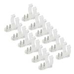 200PCS LED Rope Light Clips and Screws Bundle