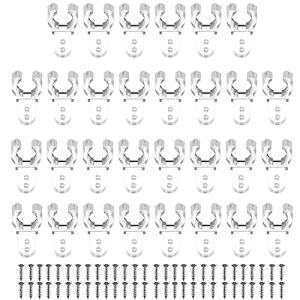 100 LED Rope Light Clips with 200 Screws