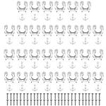 100 LED Rope Light Clips with 200 Screws