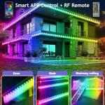 50FT Waterproof RGB Smart Music Sync Lights