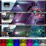 Music Sync Disco Ball Light with Remote Control