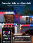 Lepro E1 Smart Outdoor Musical Christmas Lights 150ft