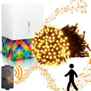 EAMBRITE 82 Ft Christmas Lights with Music