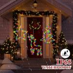 Battery Powered Christmas Window Lights Set of 3