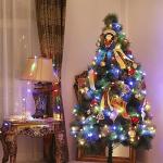 50 LED Solar C6 Christmas String Lights - 8 Modes