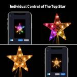 8 FT Music-Sync Prelit Christmas Tree with LEDs