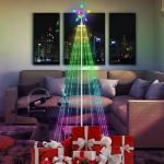 8 FT Music-Sync Prelit Christmas Tree with LEDs