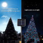 Toodour 400 LED Solar Music Sync Christmas Lights