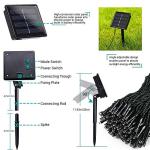 Toodour 400 LED Solar Music Sync Christmas Lights