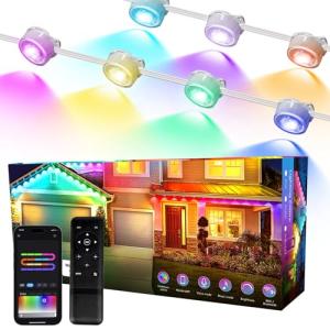 100ft LED Music Sync Outdoor Holiday Lights
