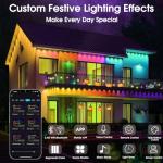 100ft LED Music Sync Outdoor Holiday Lights