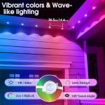 100ft LED Music Sync Outdoor Holiday Lights