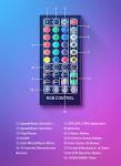 C9 Music Sync Christmas Lights – 33ft, 50 LED