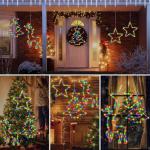 Battery Powered Christmas Window Lights Set of 3