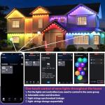 100ft LED Music Sync Outdoor Holiday Lights