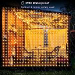 Smart Music Sync RGB Curtain Lights 8Ft x 6Ft