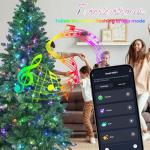 7ft Smart Christmas Tree with Music Sync Lights