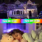 Dreicht Smart Christmas String Lights - 131FT 400 RGB LEDs WiFi Christmas Lights with App Controlled Multi-Color Changing Compatible with Alexa & Google Home for 6-8ft Christmas Tree