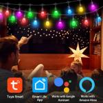 48ft Smart Music Sync Outdoor String Lights
