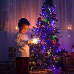 Dreicht Smart Christmas String Lights - 131FT 400 RGB LEDs WiFi Christmas Lights with App Controlled Multi-Color Changing Compatible with Alexa & Google Home for 6-8ft Christmas Tree