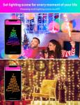 Music Sync Smart RGB Fairy String Lights 33ft