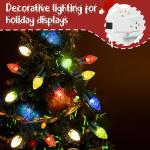 Mini Multicolor C7 LED Christmas Lights for Trees