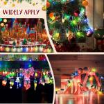 Mini Multicolor C7 LED Christmas Lights for Trees