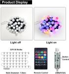 Hoofun Music Sync LED String Lights, 33ft