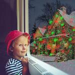 Laser Christmas Projector Lights with 5 Patterns