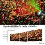 Laser Christmas Projector Lights with 5 Patterns