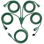 Eversimpleinc 4-Way Music Light Splitter Cord