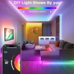 Music Sync LED Strip Lights - 16.4Ft RGB