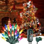 Musical Christmas Lights with 25 Songs, 65 Ft
