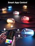 Smart Outdoor Music Sync String Lights, 123Ft