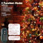 Musical Christmas Lights with 25 Songs, 65 Ft